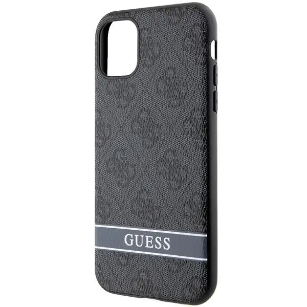 Кейс Guess GUHCN61P4SNK за iPhone 11 / Xr сив