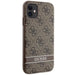 Кейс Guess GUHCN61P4SNW за iPhone 11 / Xr кафяв