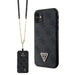 Кейс Guess GUHCN61P4TDSCPK за iPhone 11 / Xr черен Crossbody