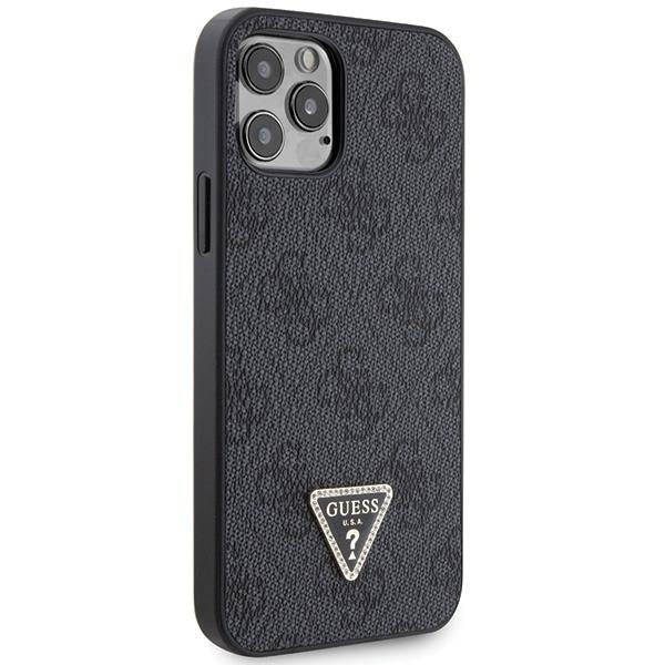 Кейс Guess GUHCP12MP4TDSCPK за iPhone 12 / 12 Pro черен