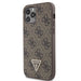 Кейс Guess GUHCP12MP4TDSCPW за iPhone 12 / 12 Pro кафяв