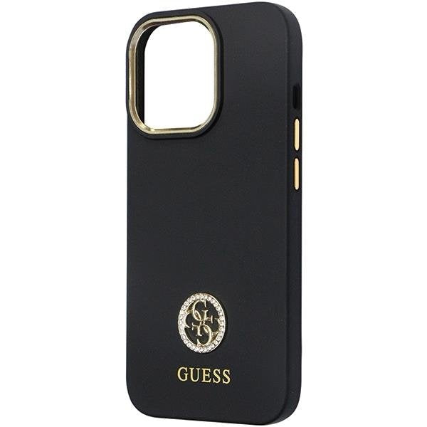 Кейс Guess GUHCP13LM4DGPK за iPhone 13 Pro / 13 черен