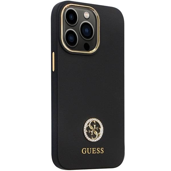 Кейс Guess GUHCP13LM4DGPK за iPhone 13 Pro / 13 черен