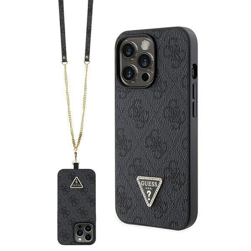 Кейс Guess GUHCP13LP4TDSCPK за iPhone 13 Pro / 13 черен