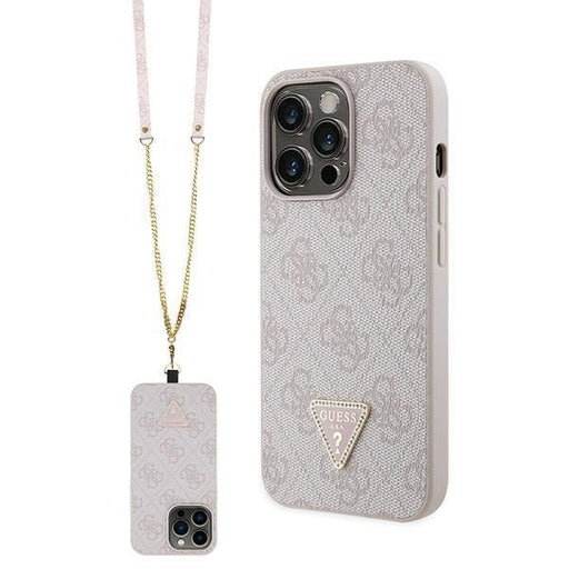 Кейс Guess GUHCP13LP4TDSCPP за iPhone 13 Pro / 13 розов