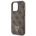 Кейс Guess GUHCP13LP4TDSCPW за iPhone 13 Pro / 13 кафяв