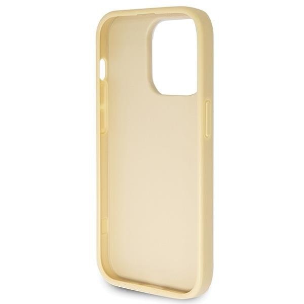 Кейс Guess GUHCP14LHG4SGD за iPhone 14 Pro златист Glitter