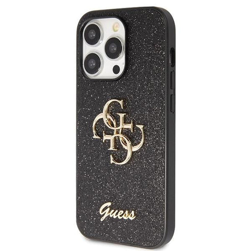 Кейс Guess GUHCP14LHG4SGK за iPhone 14 Pro черен Glitter