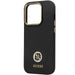 Кейс Guess GUHCP14LM4DGPK за iPhone 14 Pro черен Silicone