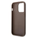 Кейс Guess GUHCP15L4GMGBR за iPhone 15 Pro 6.1 кафяв / кафяв