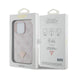 Кейс Guess GUHCP15LP4TDPP за iPhone 15 Pro 6.1 розов / розов