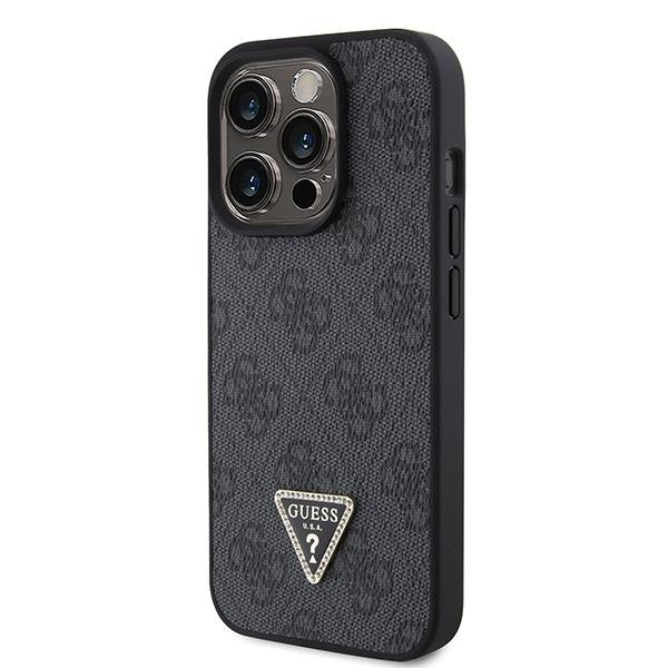 Кейс Guess GUHCP15LP4TDSCPK за iPhone 15 Pro 6.1 черен /