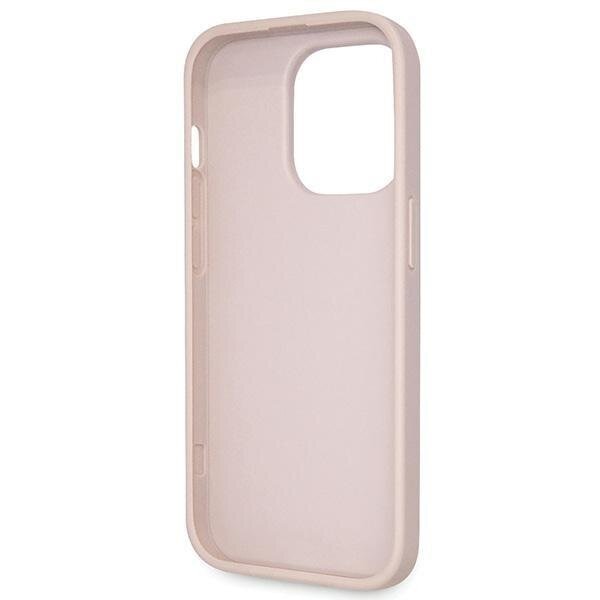 Кейс Guess GUHCP15LP4TDSCPP за iPhone 15 Pro 6.1 розов /