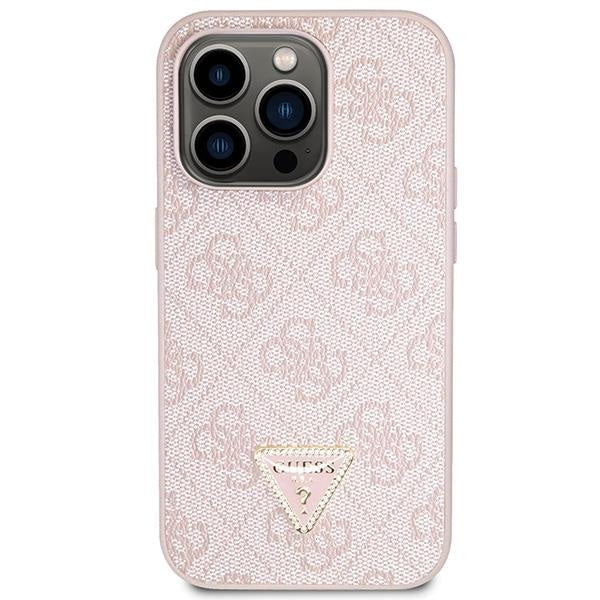 Кейс Guess GUHCP15LP4TDSCPP за iPhone 15 Pro 6.1 розов /