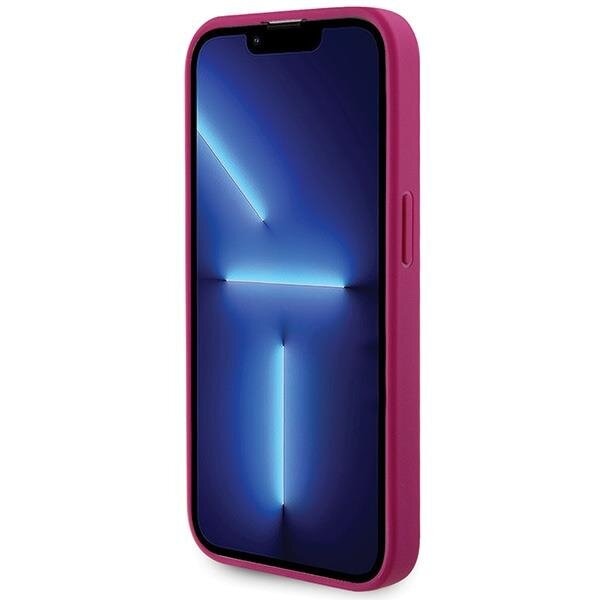 Кейс Guess GUHCP15LPS4DGPP за iPhone 15 Pro 6.1 розов /