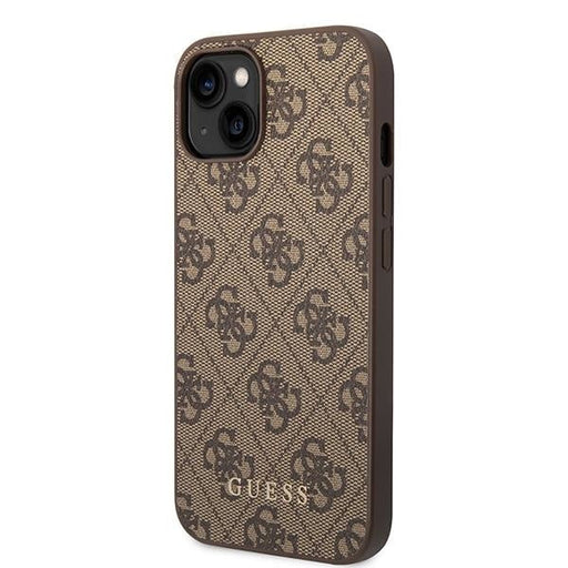 Кейс Guess GUHCP15MG4GFBR за iPhone 15 Plus 6.7 кафяв /