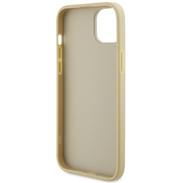 Кейс Guess GUHCP15MPS4DGPD за iPhone 15 Plus 6.7 златист /