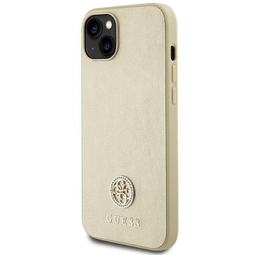 Кейс Guess GUHCP15MPS4DGPD за iPhone 15 Plus 6.7 златист /