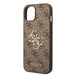 Кейс Guess GUHCP15S4GMGBR за iPhone 15 6.1 кафяв / кафяв