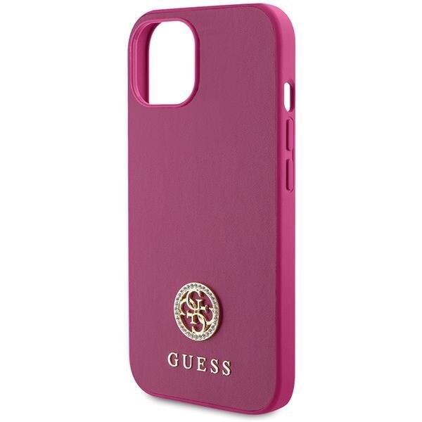 Кейс Guess GUHCP15SPS4DGPP за iPhone 15 6.1 розов / розов