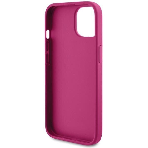 Кейс Guess GUHCP15SPS4DGPP за iPhone 15 6.1 розов / розов