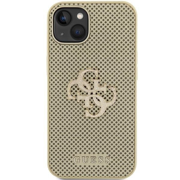 Кейс Guess GUHCP15SPSP4LGD за iPhone 15 6.1 златист /