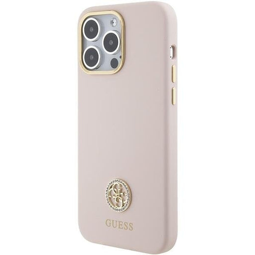 Кейс Guess GUHCP15XM4DGPP за iPhone 15 Pro Max 6.7 розов /