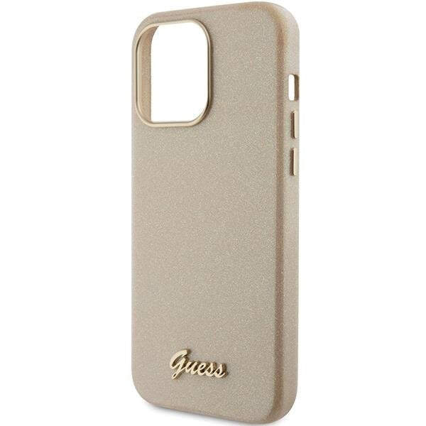 Кейс Guess GUHCP15XPGMCSD за iPhone 15 Pro Max 6.7 златист /