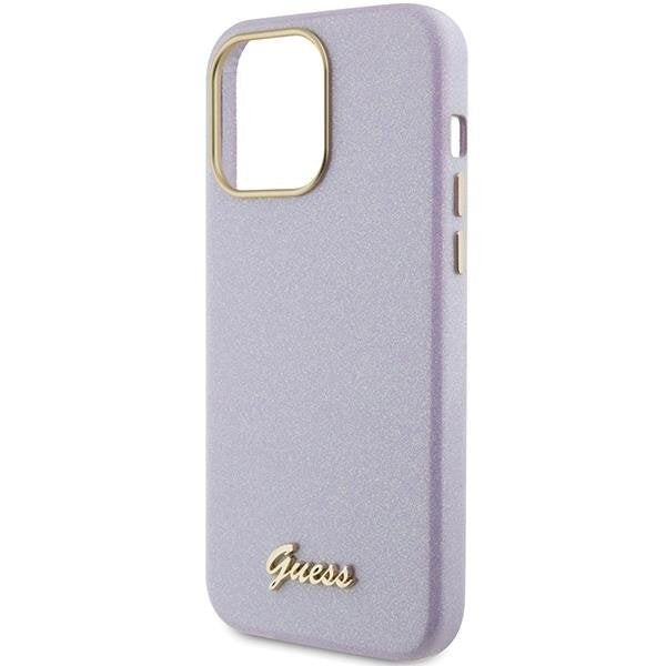 Кейс Guess GUHCP15XPGMCSL за iPhone 15 Pro Max 6.7 лилав /