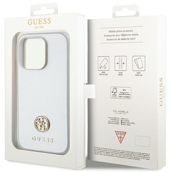 Кейс Guess GUHCP15XPS4DGPS за iPhone 15 Pro Max 6.7 сребрист