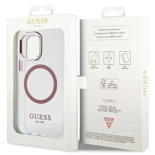 Кейс Guess GUHMP12MHTRMP за iPhone 12/12 Pro 6.1’