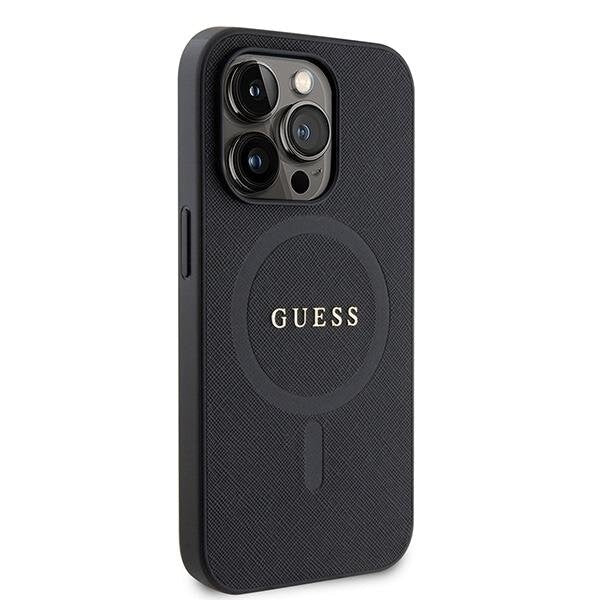 Кейс Guess GUHMP15LPSAHMCK за iPhone 15 Pro 6.1 черен /