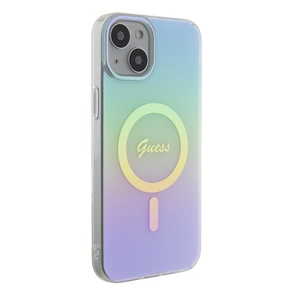 Кейс Guess GUHMP15MHITSQ за iPhone 15 Plus 6.7 тюркоазен /