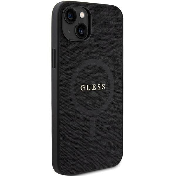 Кейс Guess GUHMP15SPSAHMCK за iPhone 15 6.1 черен / черен