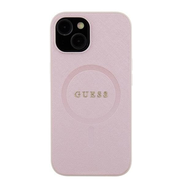 Кейс Guess GUHMP15SPSAHMCP за iPhone 15 6.1 розов / розов