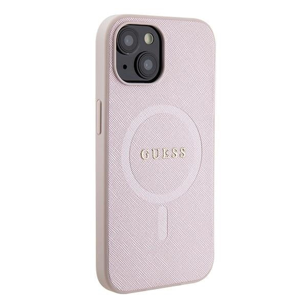 Кейс Guess GUHMP15SPSAHMCP за iPhone 15 6.1 розов / розов