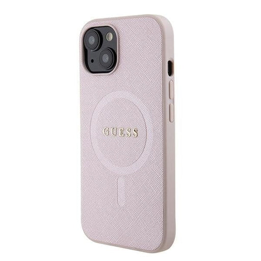 Кейс Guess GUHMP15SPSAHMCP за iPhone 15 6.1 розов / розов