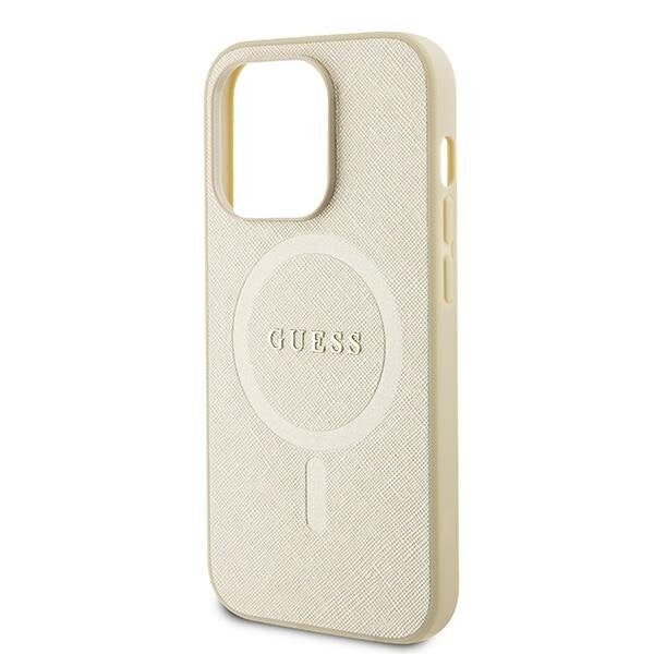 Кейс Guess GUHMP15XPSAHMCB за iPhone 15 Pro Max 6.7 златист