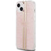 Кейс Guess IML 4G Gold Stripe за iPhone 15 / 14 13 розов