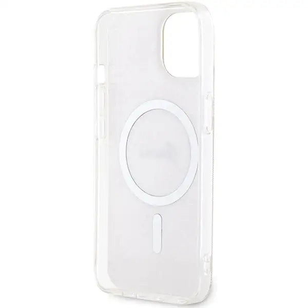 Кейс Guess IML 4G MagSafe за iPhone 15 / 14 13 розов