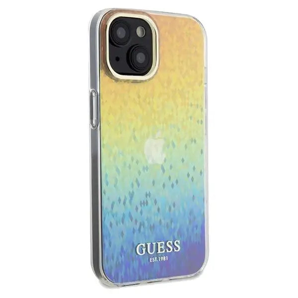 Кейс Guess IML Faceted Mirror Disco Iridescent за