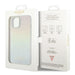 Кейс Guess IML Faceted Mirror Disco Iridescent за iPhone 15