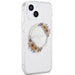 Кейс Guess IML Flowers Wreatch MagSafe за iPhone 15