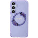 Кейс Guess IML Flowers Wreath MagSafe за Samsung