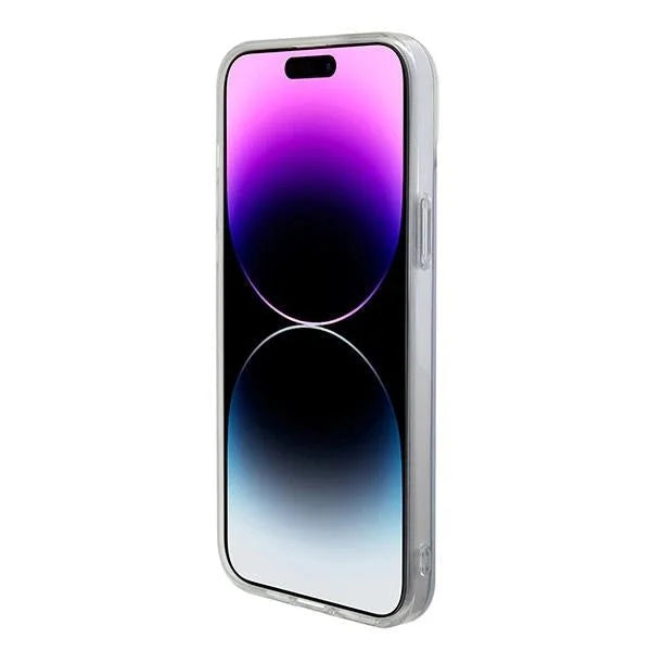 Кейс Guess IML Iridescent MagSafe за iPhone 15 Plus