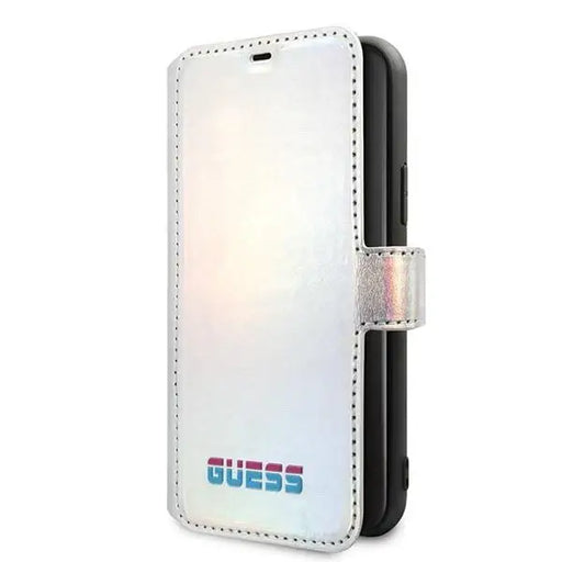 Кейс Guess Iridescent за iPhone 11 Pro сребрист