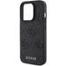 Кейс Guess Leather 4G Stamped за iPhone 15 Pro Max черен