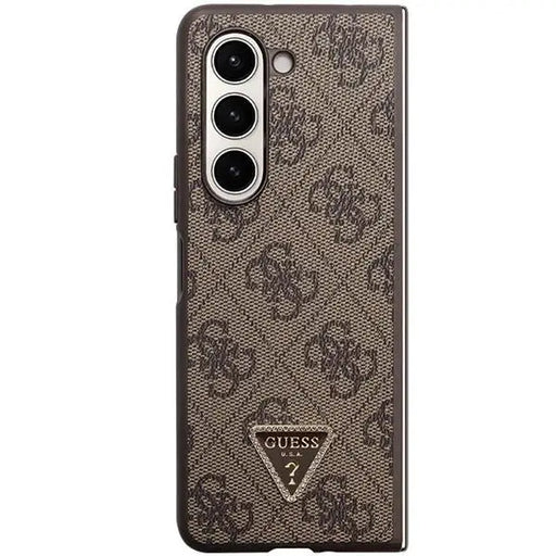 Кейс Guess Leather 4G Triangle Strass за Samsung Galaxy Z