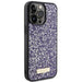 Кейс Guess Rhinestone Metal Logo за iPhone 15 Pro Max розов