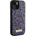 Кейс Guess Rhinestone Metal Logo за iPhone 15 розов